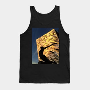 Sunset at the Titanic Museum Tank Top